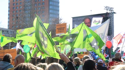 Warnstreik in Dsseldorf 5